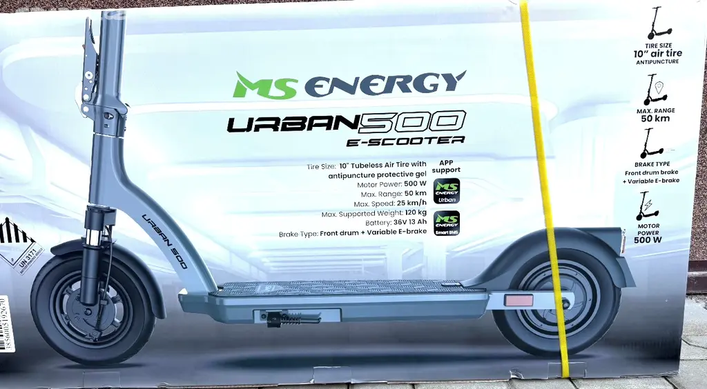 MS ENERGY Urban 500 Titanium